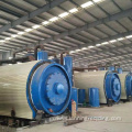 Lanning waste tires pyrolysis plants